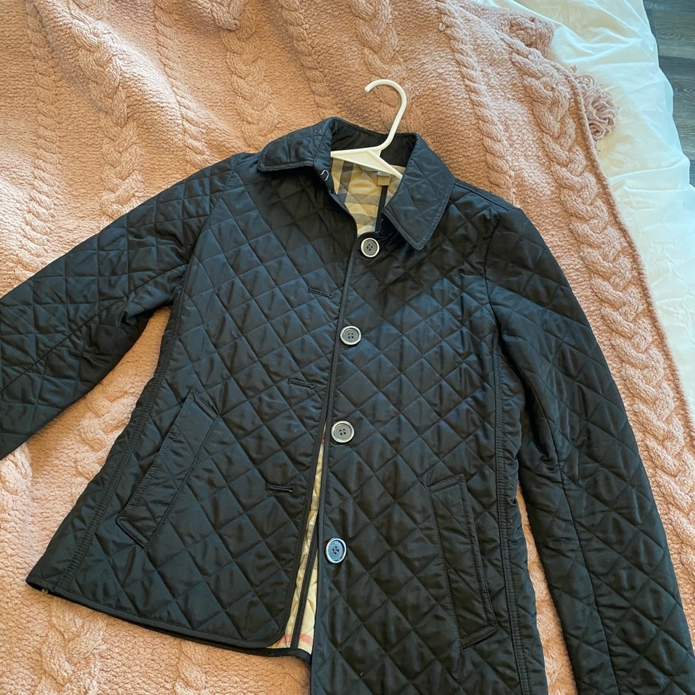 BURBERRY quilted shell jacket - black - Picture 4 of 9